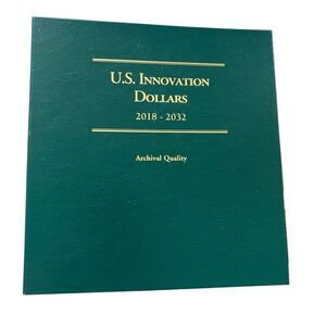 U.S. Innovation Dollars 2018-2032 Littleton Custom Coin Album *Never Used*